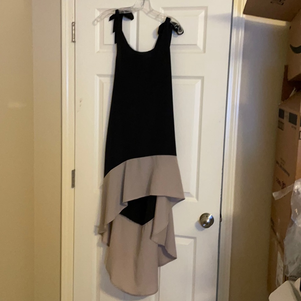 Mudpie Sundress or great Cover up!  Black and Tan